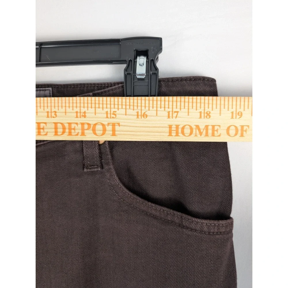 AG Adriano Goldschmied The Tellis Jeans Mens 36R Brown Modern Slim Fit Denim